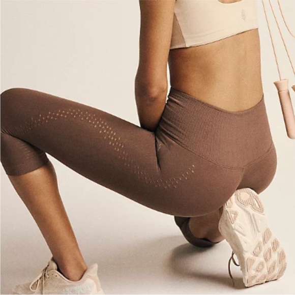 FP Movement Good Karma Legging Bundle-by Free People Brown Leggings - Picture 5 of 7